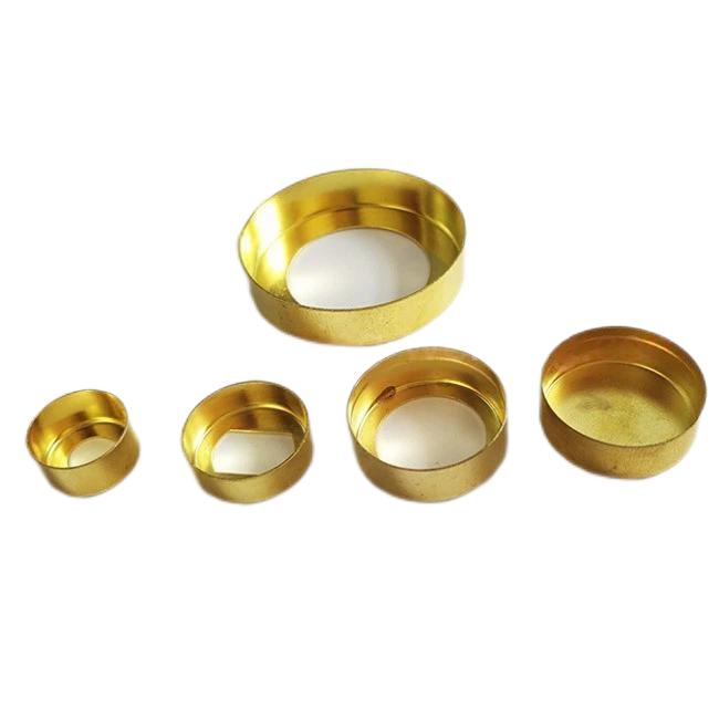 Brass Tube End Caps For EV Fuse